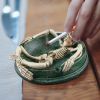 Halloween Skeleton Ashtray for Weed Smokers Cigarettes - Cool Ashtrays with Gothic Design, Portable Indoor/Outside Patio Use