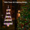 Christmas Decorations Indoor Lights, 2.65ft LED Christmas Lights, Multicolor Wall Window Hanging Light
