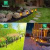 Solar Lights Outdoor, Solar Torch Light with Flickering Flame for Halloween Decor, Solar Garden Lights, Waterproof Outdoor Lighting