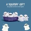 Emotional Support Ghosts by , Cuddly Plush Collectibles and Cute Stuffed Animals, Spooky Halloween Ghost Plushies and Fun Trick or Treat Toys