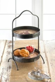 Vineyard 2-Tier Standing Tray