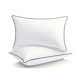 Bed Pillows Stripe, 1pack (Option: 51x71cm)