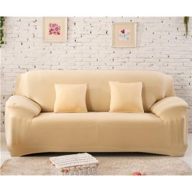 Solid Corner Sofa Covers Couch Slipcovers Elastica Material Sofa Skin Protector Cover Sofa Armchair (Option: 12-One seat)