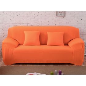 Solid Corner Sofa Covers Couch Slipcovers Elastica Material Sofa Skin Protector Cover Sofa Armchair (Option: 11-Three seat)