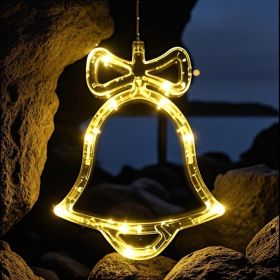 LED Christmas Lights for Festive Holiday Decor (Westward jounery-e10: small bell)