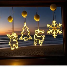 Christmas Decor LED Lights for a Festive Atmosphere (Westward jounery-e11: Milu deer)