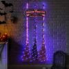 Halloween Decorations Broom Parking Sign with 3 Witch Brooms Ã¢â‚¬â€œ Themed Wooden Sign Porch Decor for Indoor Outdoor Door Home Wall Halloween Party
