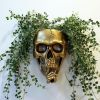 Wall Planter for Indoor Outdoor Plants, Hanging Skull Vase Unique Face Flower Pot Head Planters