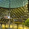 LED Christmas Net Lights Battery Operated 2x3M 192LED Waterproof Mesh Light 8 Modes Christmas Lights for Indoor Outdoor Xmas Party Yard Garden Decor (