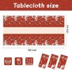 3 Pack St Patricks Day Decorations,St Patricks Day Table Cloths for Rectangle Tables,54" x 108" Disposable Plastic Tablecloths for St. Patrick's Day