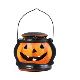Halloween Pumpkin Decorations Figurines Indoorceramic Pumpkin Decorations for Home Display, Party Decor Items (Color: Pumpkin D)