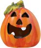 Halloween Pumpkin Decorations Figurines Indoorceramic Pumpkin Decorations for Home Display, Party Decor Items