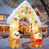7 FT Christmas Inflatable Gingerbread House Archway Decoration