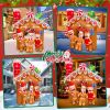 7 FT Christmas Inflatable Gingerbread House Archway Decoration