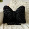 Bow Pillow, Decorative Bow Pillows with Soft Plush for Couch Bed, Bow Shaped Throw Pillow Room Decor for Bedroom