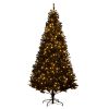 Prelit Christmas Tree Douglas Fir Artificial Christmas Tree with Realistic Branches, Warm White LED Lights