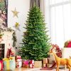 Pre-lit Artificial Hinged Christmas Tree with APP Controlled LED Lights