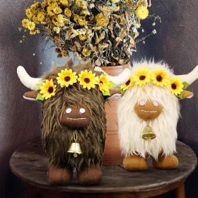 Halloween Decorations - Halloween Decor - 3PCS Witch Plush Gnomes - Cute Hocus Pocus Decorations for Home, Indoor, Office, Table, Party Clearance (Color: Spring-cow)