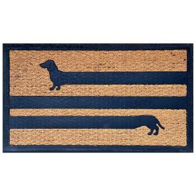 Funny Coir Doormat Hello There Welcome Front Porch Decor Doormat for The Entrance Way Outdoor with Heavy-Duty Non Slip Coconut Coir Doormat 30x17 inch (size: 30x17inch)