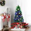 3 / 4 / 5 / 6 Feet LED Optic Artificial Christmas Tree with Snowflakes