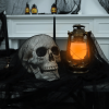 410 x 80 Halloween Creepy Cloth Black Spooky Fabric Gauze Spooky Giant Cheese Cloth for Halloween Party Supplies Decorations