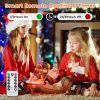 330FT Christmas String Lights 1000 LED, 8 Modes & 8 Brightness Levels with Remote & Timer, IP44 Waterproof Extra-Long Lights for Tree Patio Yard Decor