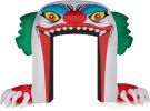 Halloween Outdoor Decorations, Blow Up Yard Decorations, Built-in LED Lights DÃƒÂ©cor for Indoor Home Party Garden Lawn Store, 5.9FT Pumpkin Ghost