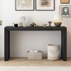 Modern Style Console Table made of Paulownia Solid Wood Veneer,Suitable for Foyer, Living Room, or Entryway