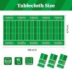 3 Pack St Patricks Day Decorations,St Patricks Day Table Cloths for Rectangle Tables,54" x 108" Disposable Plastic Tablecloths for St. Patrick's Day