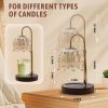 Fragrance Candle Warmer Lamp, Electric Candle Warmer with Timer & Dimmer, Mom Christmas Birthday Gifts for Women