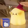 Halloween Ghost Night Lights for Kids: Cute Lamp Rechargeable Toddler Baby Night Light with Timer, Adjustable Brightness