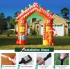 7 FT Christmas Inflatable Gingerbread House Archway Decoration