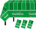 3 Pack St Patricks Day Decorations,St Patricks Day Table Cloths for Rectangle Tables,54" x 108" Disposable Plastic Tablecloths for St. Patrick's Day