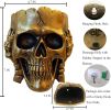 Wall Planter for Indoor Outdoor Plants, Hanging Skull Vase Unique Face Flower Pot Head Planters