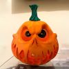 Halloween Party Props for Outdoor Elegant Skull Head Pumpkin Shape Light Ornament Festival Celebration Embellishment