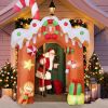 7 FT Christmas Inflatable Gingerbread House Archway Decoration