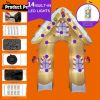 7 FT Christmas Inflatable Gingerbread House Archway Decoration