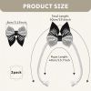 2 Pack Rope Bow Curtain Tiebacks | 2026 Upgrade Simple Elegant Strong Magnetic Curtain Holdbacks | Accessories Drapes Tie Backs Wall Decoration for Ho