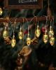 6.6FT Christmas Vintage Decor String Light - 10LED Snow Globe Bulbs String Lights with Tree & Snow & Cute Ornaments Christmas Indoor decorations for H