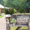 Wall Planter for Indoor Outdoor Plants, Hanging Skull Vase Unique Face Flower Pot Head Planters