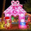 7 FT Christmas Inflatable Gingerbread House Archway Decoration